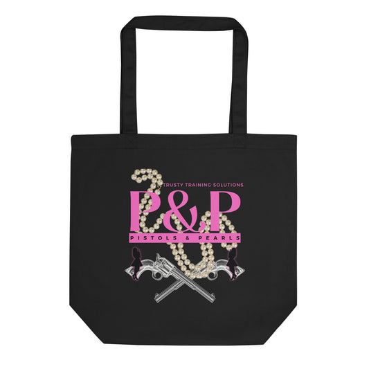 Pistols & Pearls Eco Tote Bag