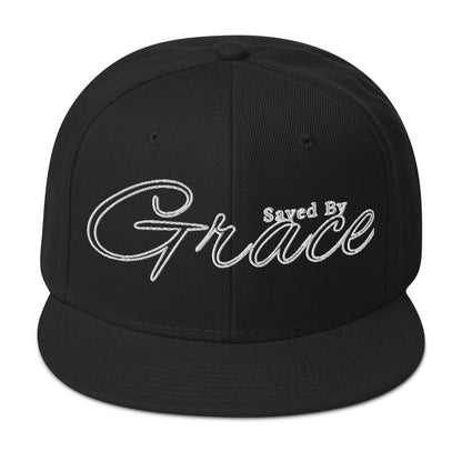 Saved By Grace Snapback Hat