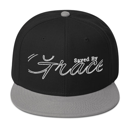 Saved By Grace Snapback Hat