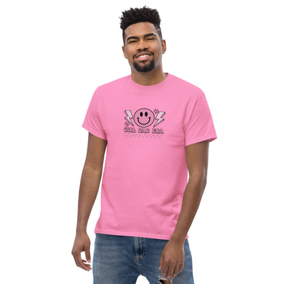 Girl Dad Era Unisex Classic Tee (Pink)