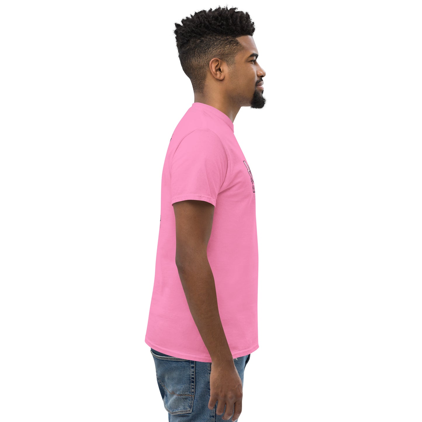 Girl Dad Era Unisex Classic Tee (Pink)