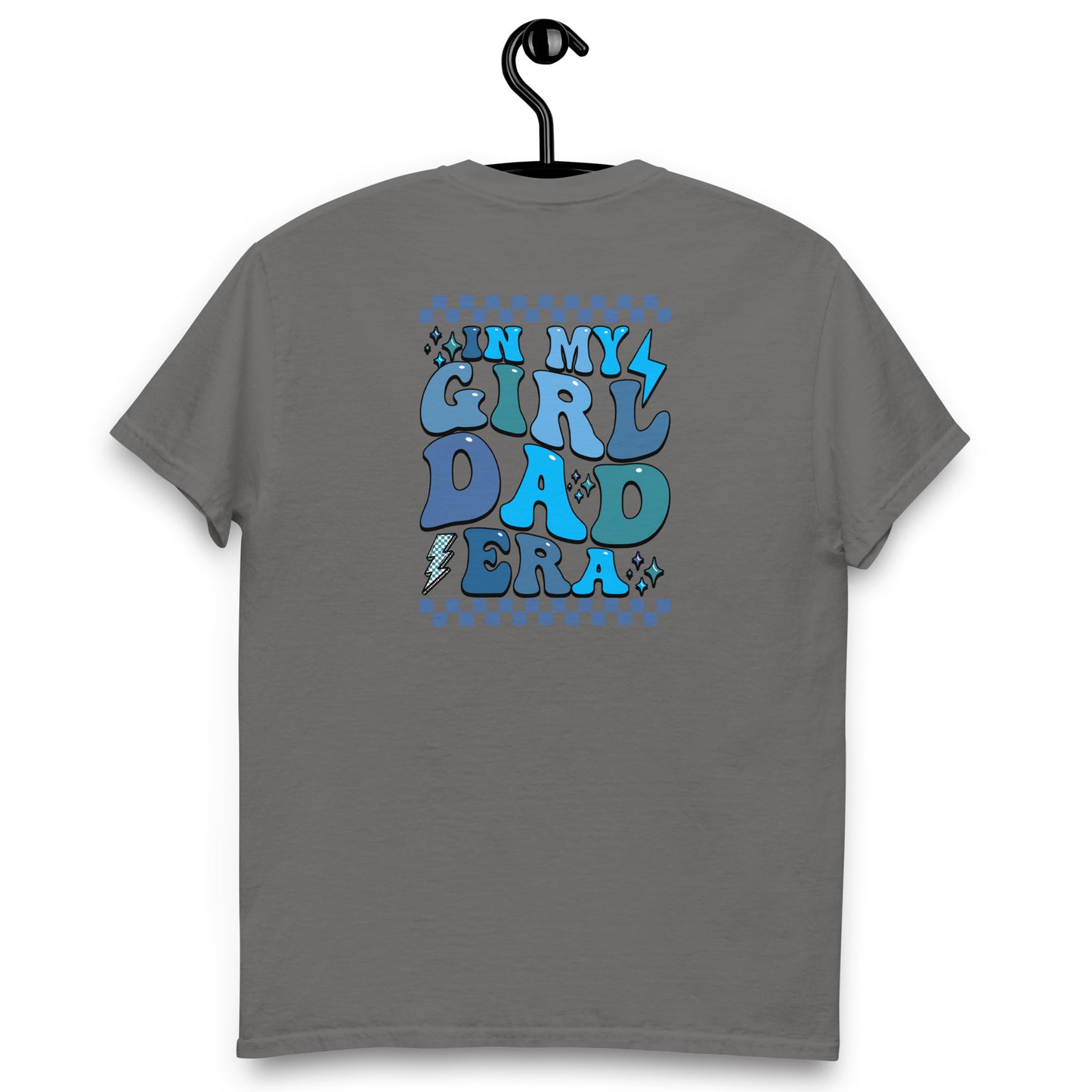 Girl Dad Era Unisex Classic Tee (Blue)