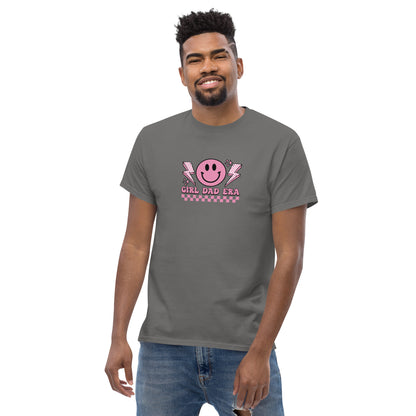 Girl Dad Era Unisex Classic Tee (Pink)