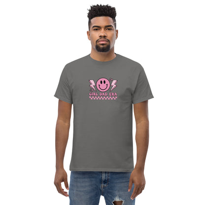 Girl Dad Era Unisex Classic Tee (Pink)