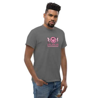 Girl Dad Era Unisex Classic Tee (Pink)