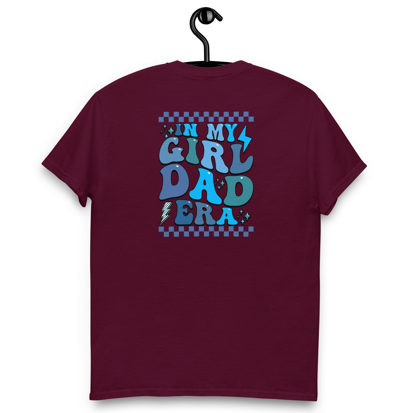 Girl Dad Era Unisex Classic Tee (Blue)