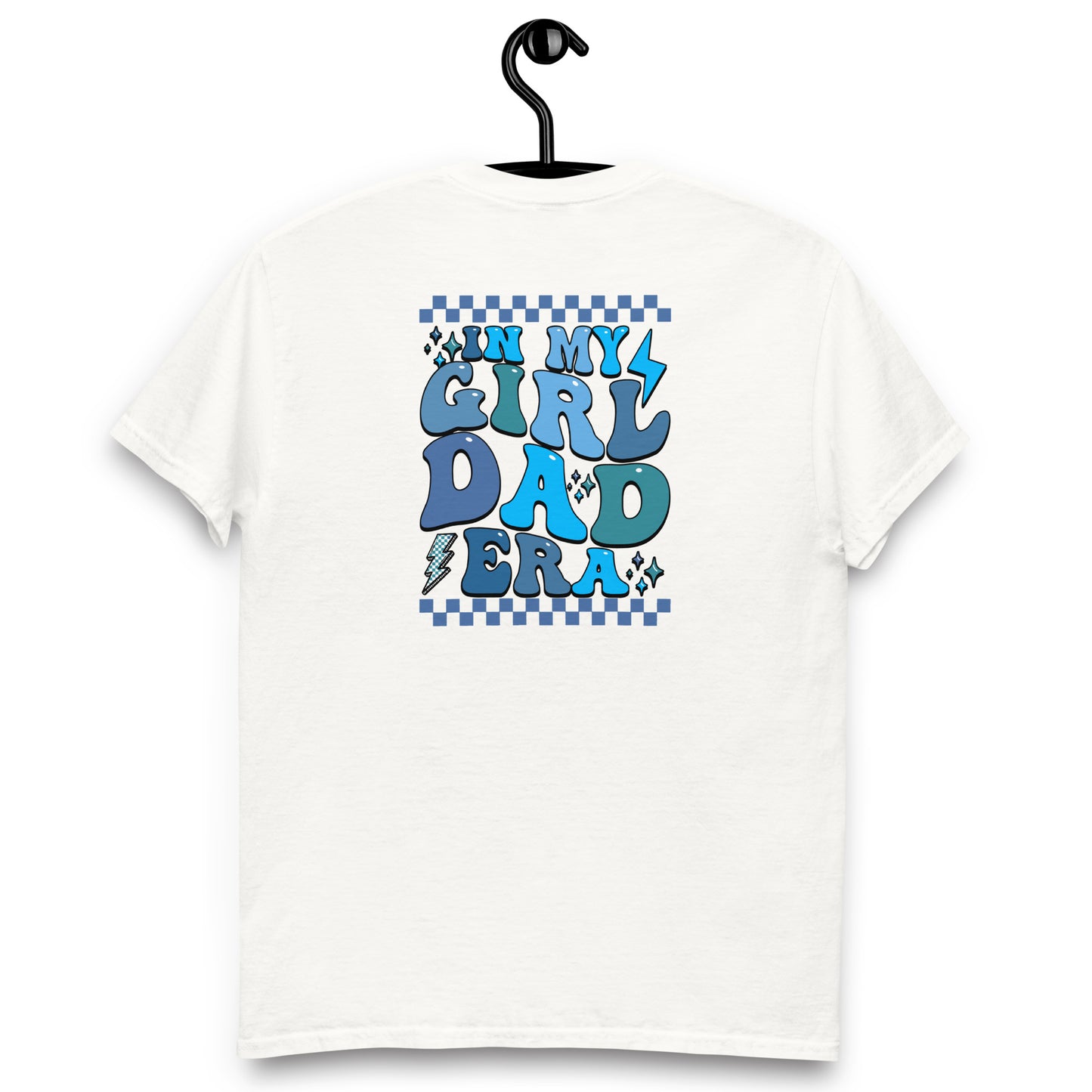 Girl Dad Era Unisex Classic Tee (Blue)