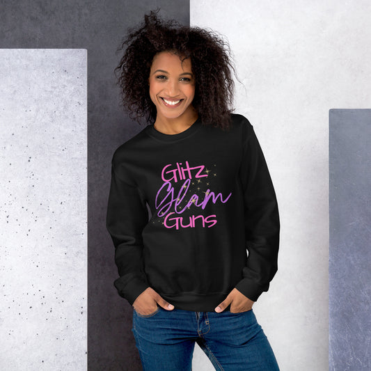 Glitz Glam Guns Sweatshirt