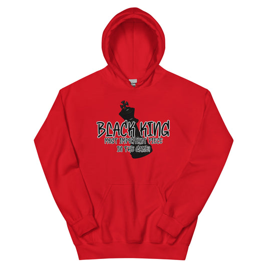 Black King Chess Piece Hoodie