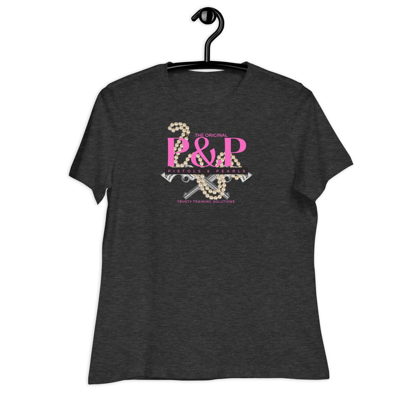 Pistols & Pearls Women's Relaxed T-Shirt